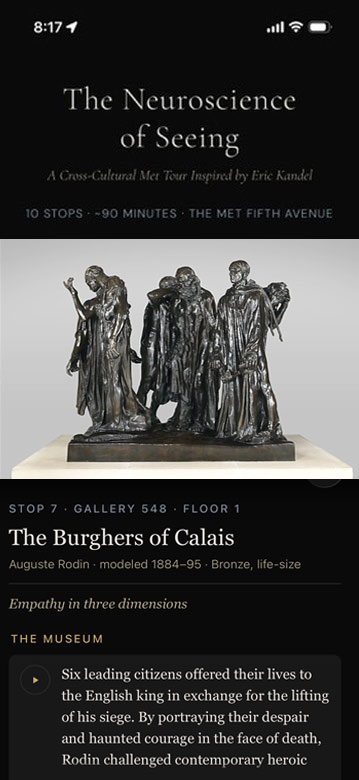 The app — tour overview